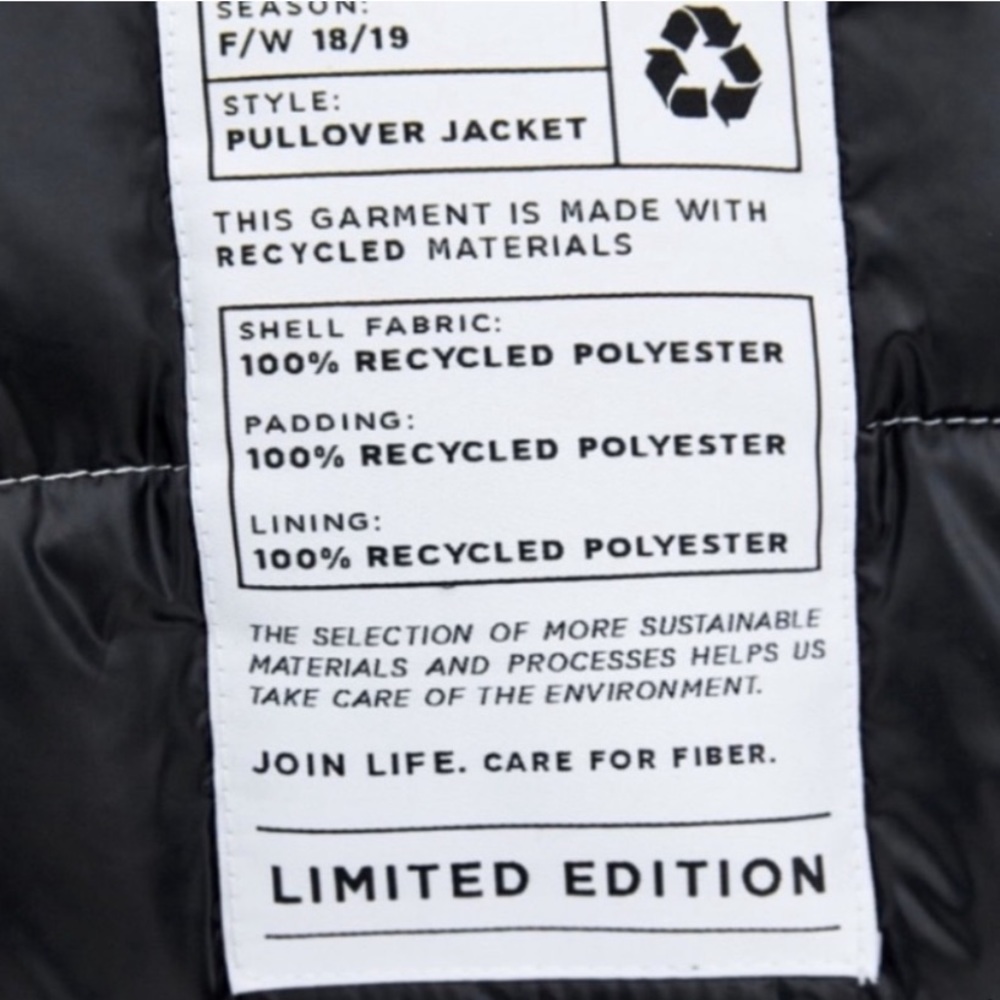 Zara Recycled Capsule Padded Parka Small Medium - Picture 9 of 16